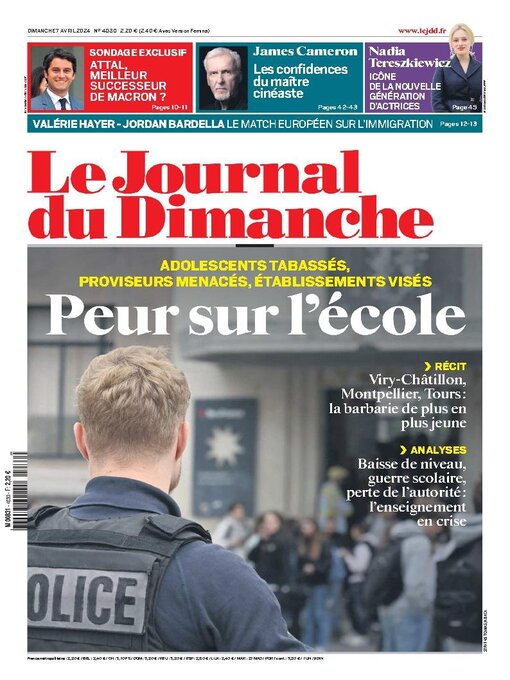 Title details for Le Journal du dimanche by Lagardere Media News - Available